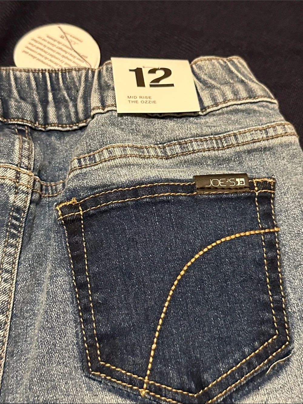 Joe's Jeans Light Blue Denim Waistband Shorts
